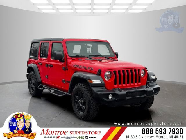 Certified 2023 Jeep Wrangler Sport S video 1