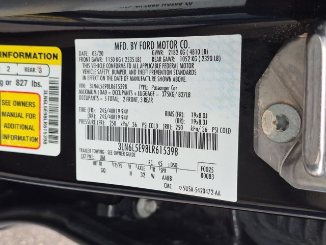 Used 2020 Lincoln MKZ Reserve w/ Elements Package FWD image 35