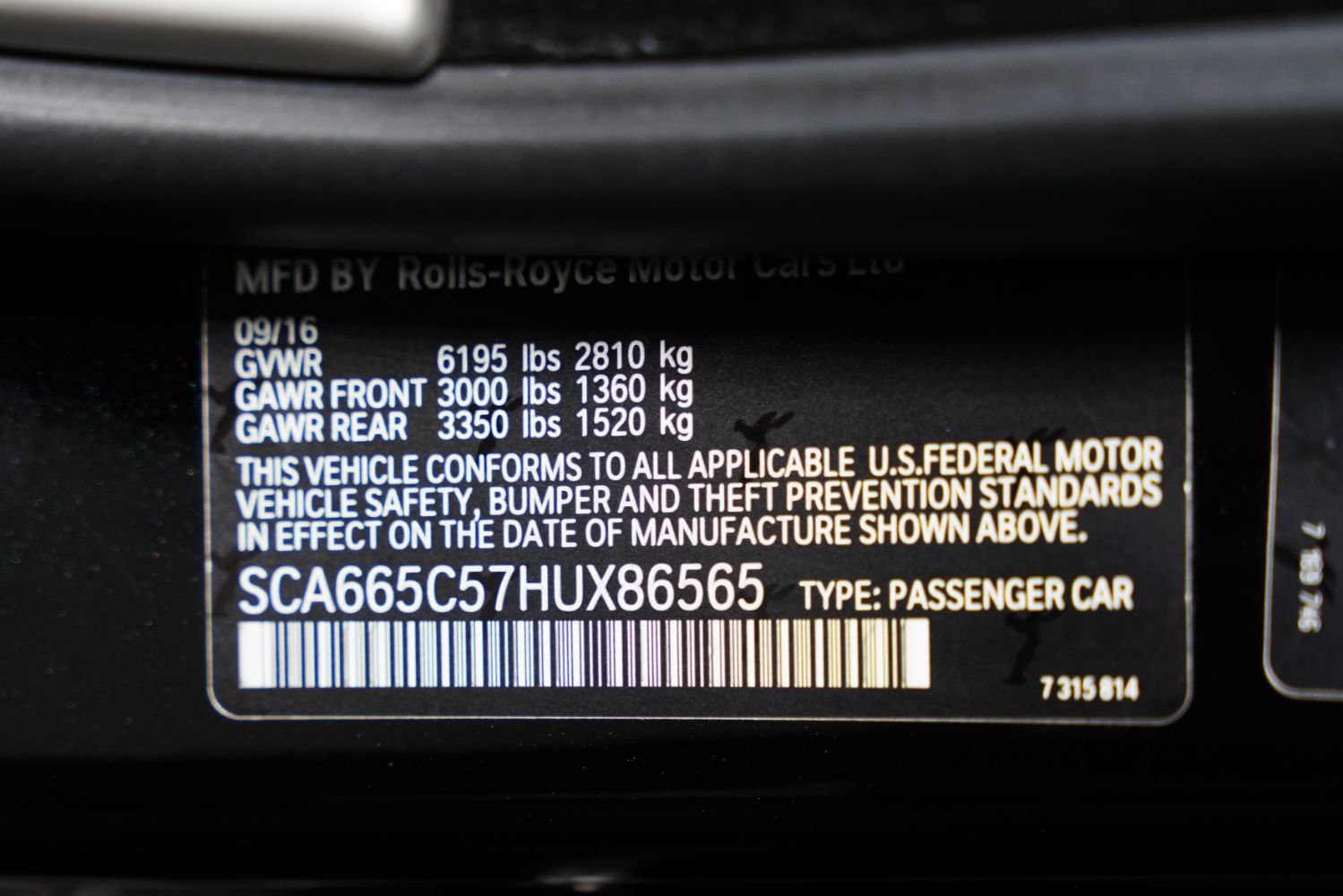 Used 2017 Rolls-Royce Wraith image 53