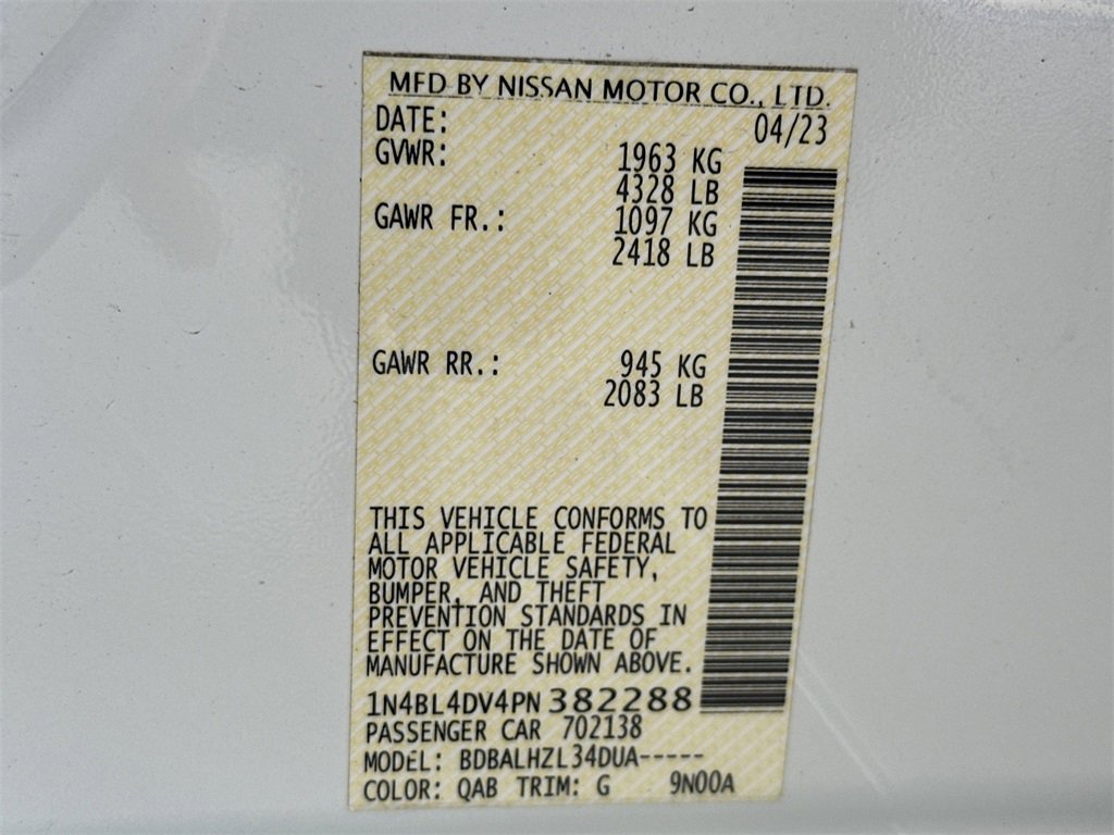 Used 2023 Nissan Altima 2.5 SV image 39