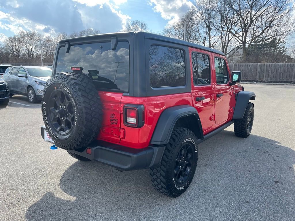 Used 2023 Jeep Wrangler Willys 4xe w/ Cold Weather Group image 7