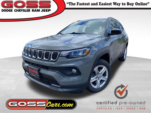 Certified 2023 Jeep Compass Latitude w/ Convenience Group AWD/4WD 360° Tour