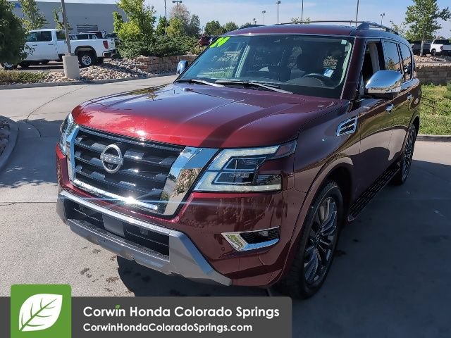 Used 2024 Nissan Armada Platinum w/ Captain's Chairs Package AWD/4WD image 4