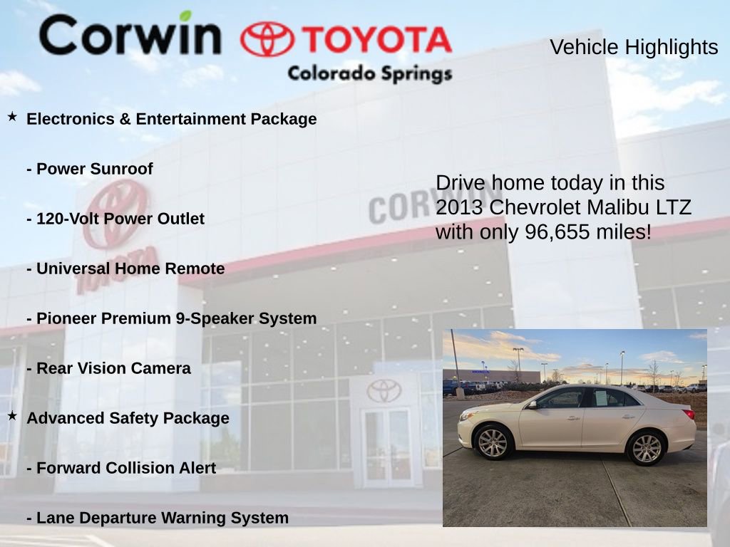 Used 2013 Chevrolet Malibu LTZ image 7