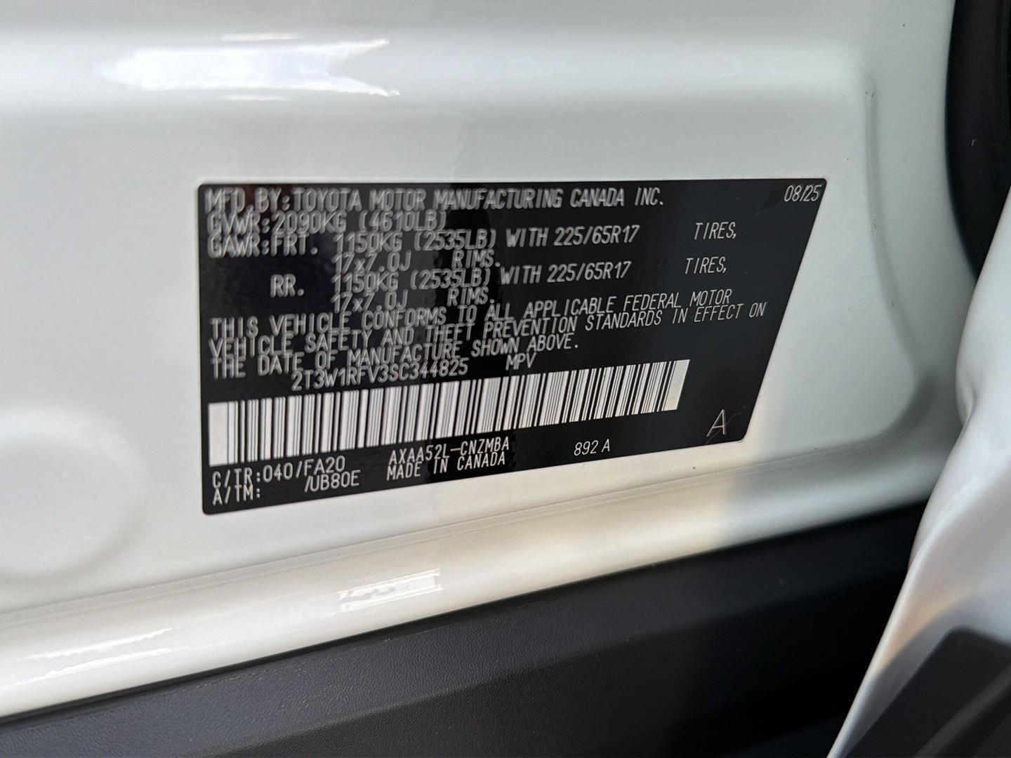 Certified 2025 Toyota RAV4 XLE w/ Convenience Package FWD image 42