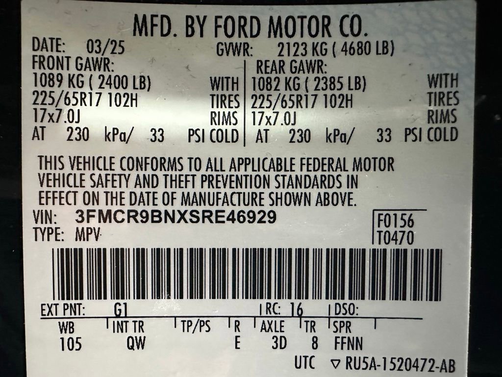 Used 2025 Ford Bronco Sport Big Bend image 11