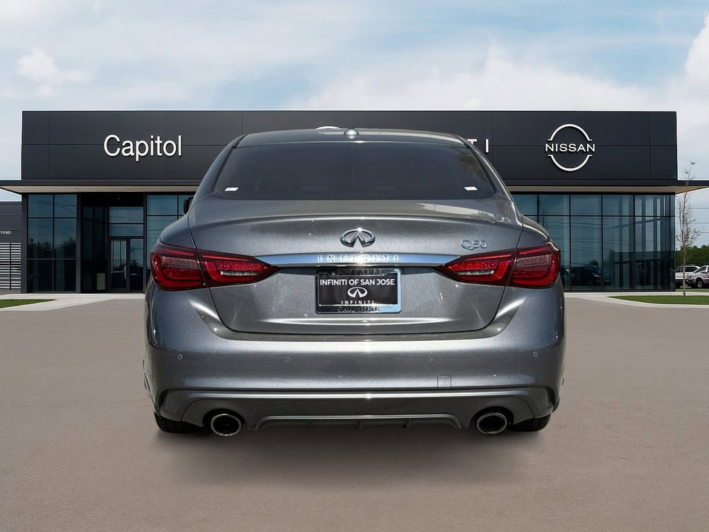 Used 2022 INFINITI Q50 Luxe w/ Cargo Package image 7