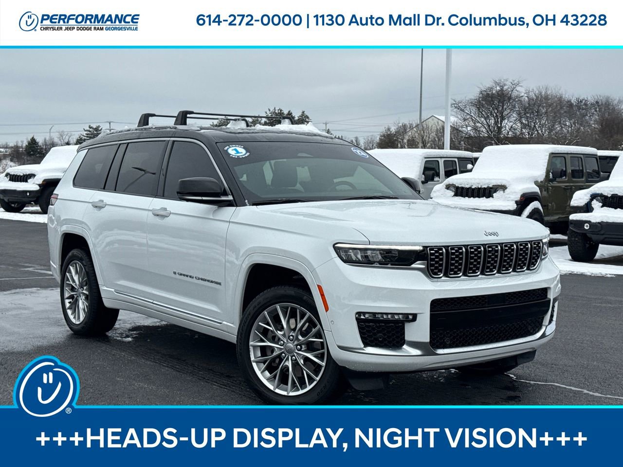 Used 2023 Jeep Grand Cherokee L Summit w/ Advanced Protech Group IV image 1