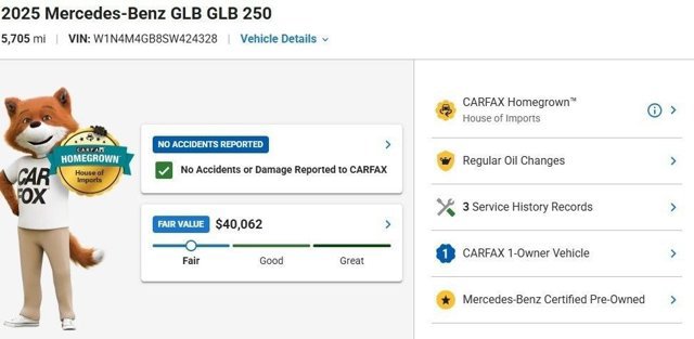 Used 2025 Mercedes-Benz GLB 250 image 3