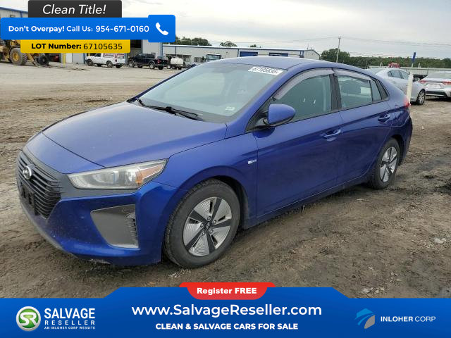 Used 2019 Hyundai Ioniq Blue