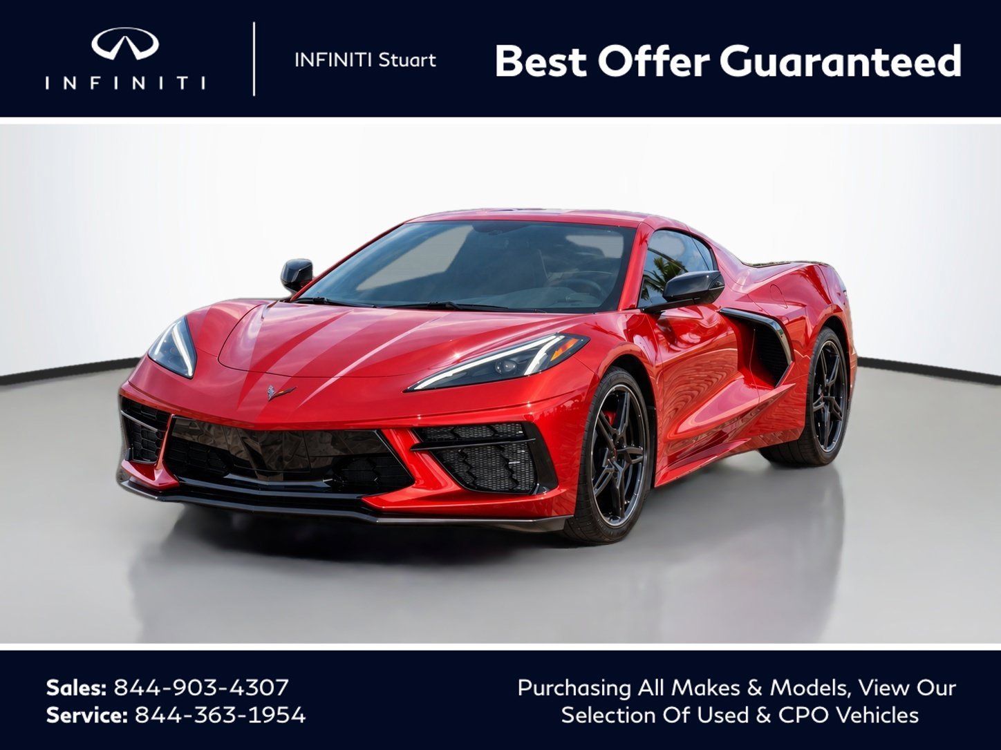 Used 2021 Chevrolet Corvette Stingray Coupe w/ Battery Protection Package