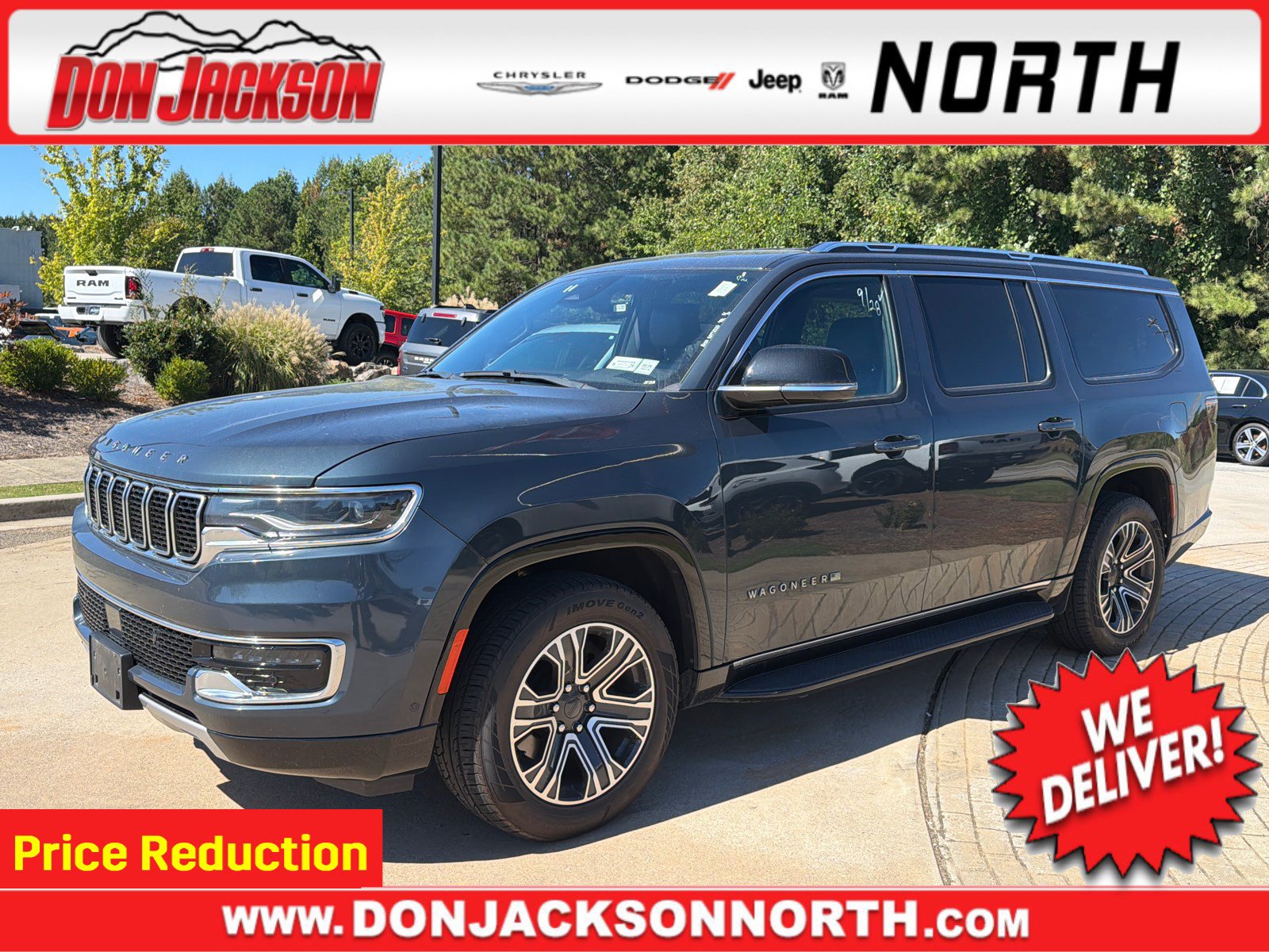 Used 2024 Jeep Wagoneer L Series II w/ Flexible Seating Group