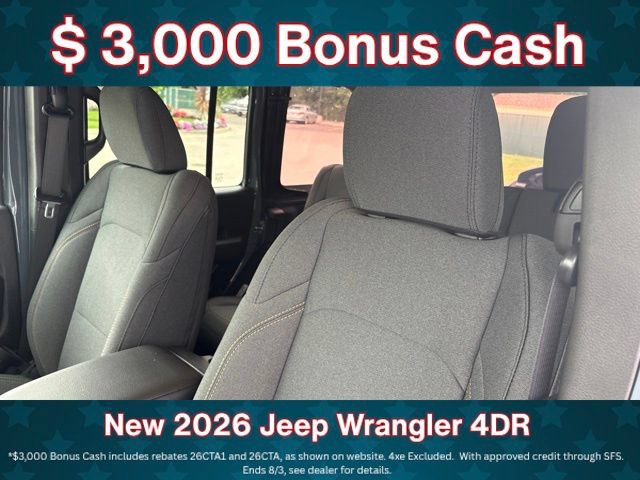 New 2026 Jeep Wrangler Unlimited Sport AWD/4WD image 15