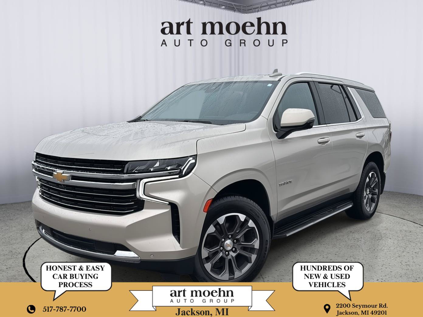 Used 2022 Chevrolet Tahoe LT w/ LT Signature Plus Package AWD/4WD image 1