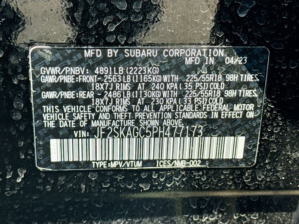 Certified 2023 Subaru Forester Sport AWD/4WD image 30