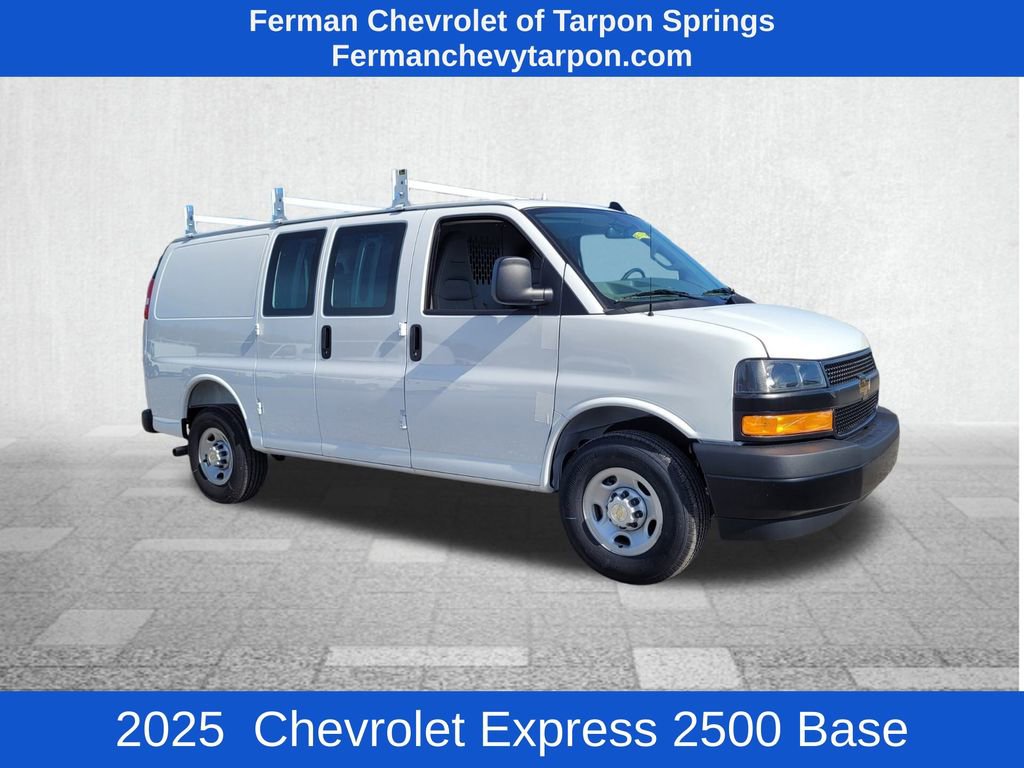 New 2025 Chevrolet Express 2500 Work Van 3D Cargo Van w/ Driver Convenience Package RWD image 1