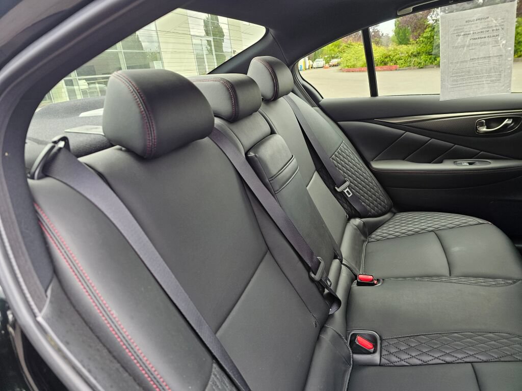 Used 2023 INFINITI Q50 Red Sport 400 w/ Black Opal Edition AWD/4WD image 16