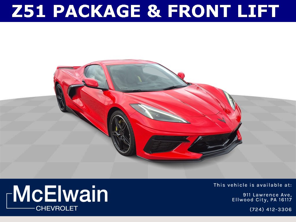 Used 2022 Chevrolet Corvette Stingray Preferred Cpe w/ Z51 Performance Package