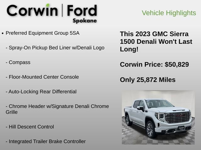 Used 2023 GMC Sierra 1500 Denali w/ Denali Reserve Package image 18