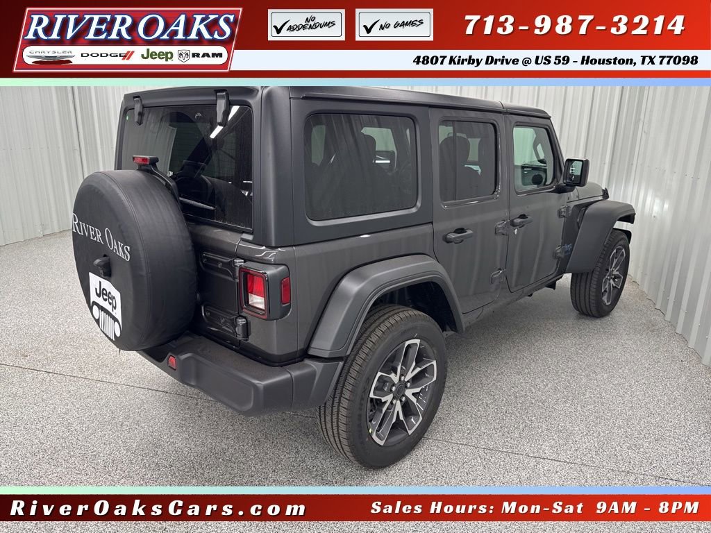 New 2025 Jeep Wrangler Unlimited Sport S 4xe w/ Convenience Group image 6