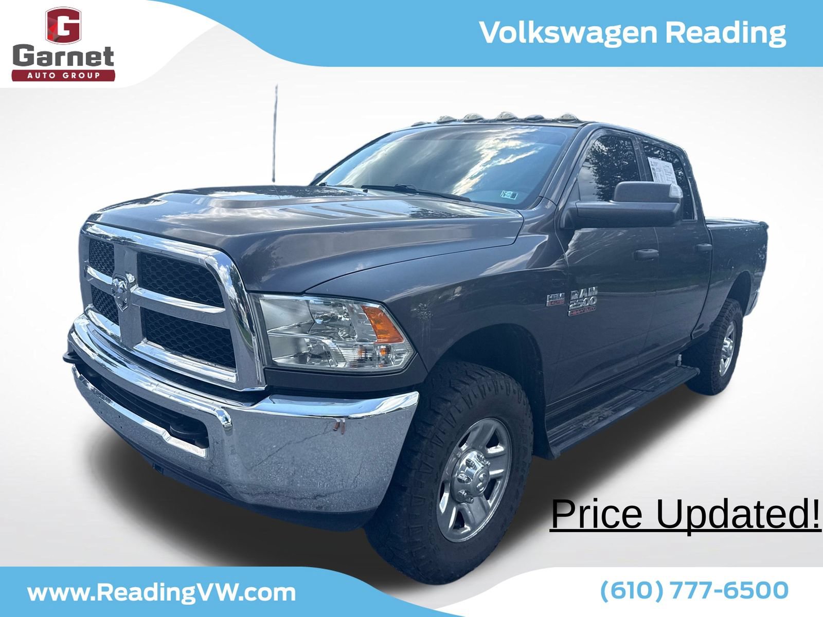 Used 2018 RAM 2500 Tradesman w/ Chrome Appearance Group