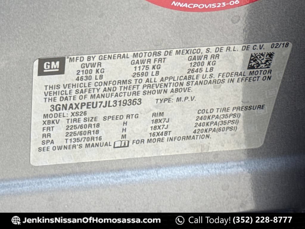 Used 2018 Chevrolet Equinox Premier FWD image 50