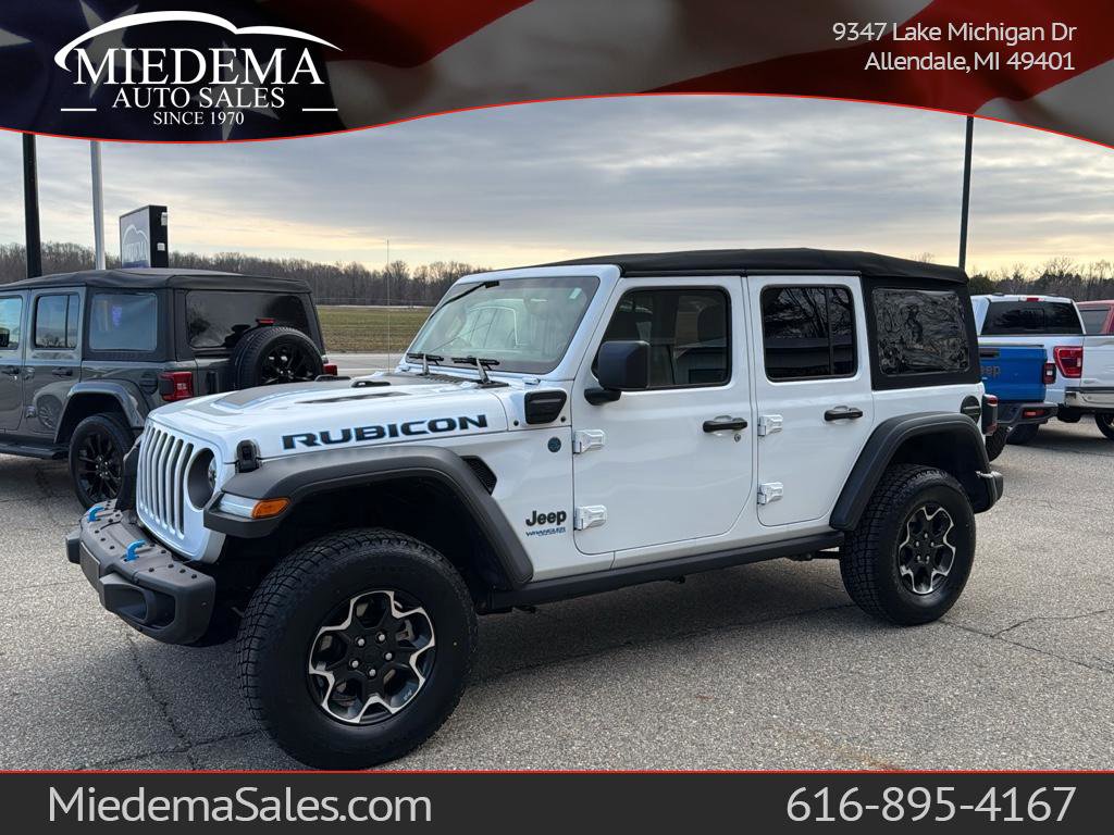 Used 2021 Jeep Wrangler Unlimited Rubicon w/ Steel Bumper Group AWD/4WD image 1