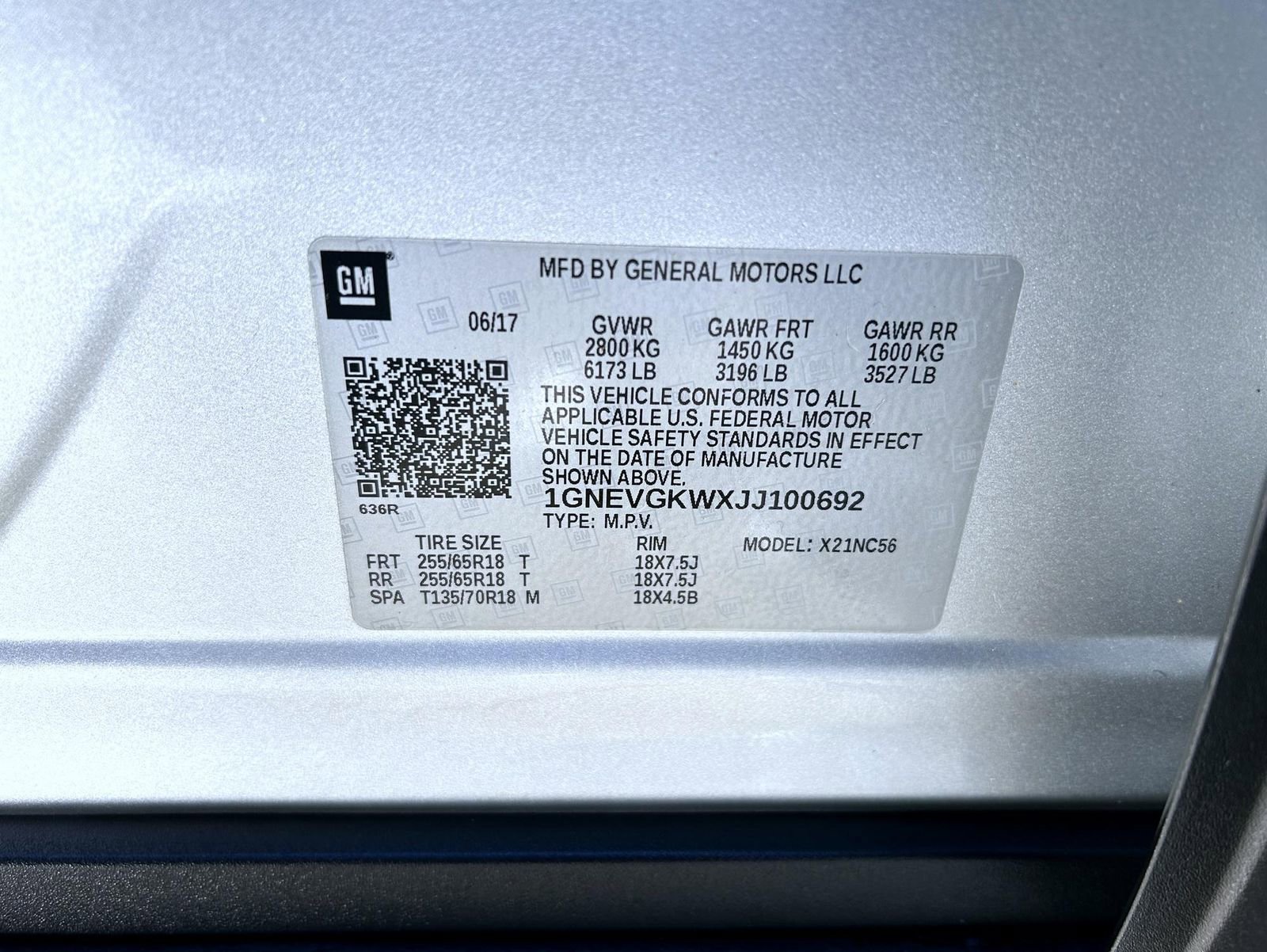 Used 2018 Chevrolet Traverse LT image 27