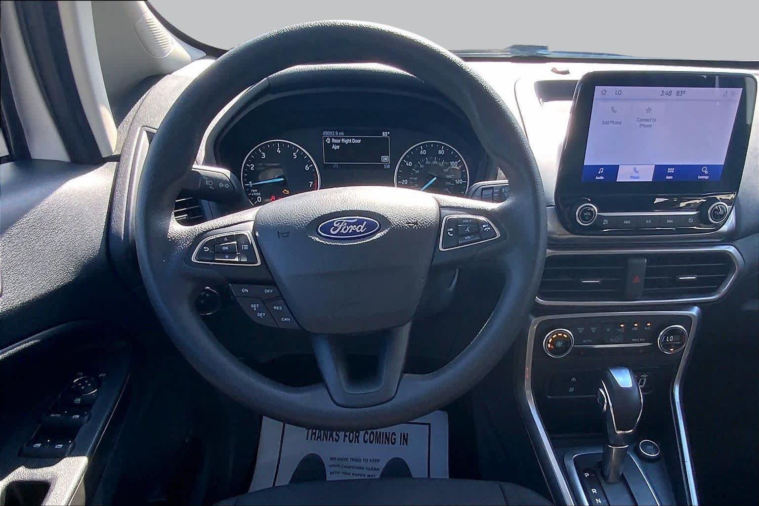 Certified 2021 Ford EcoSport SE w/ Interior Protection Package FWD image 5