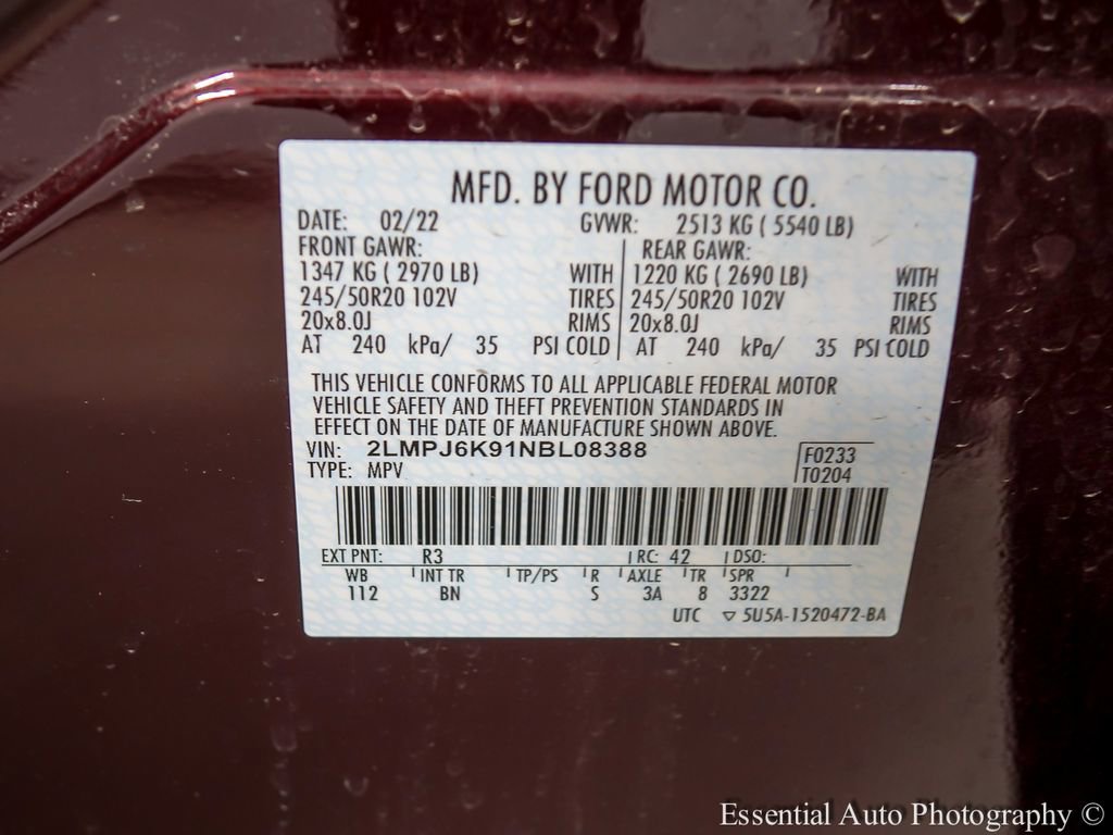 Used 2022 Lincoln Nautilus Reserve image 29