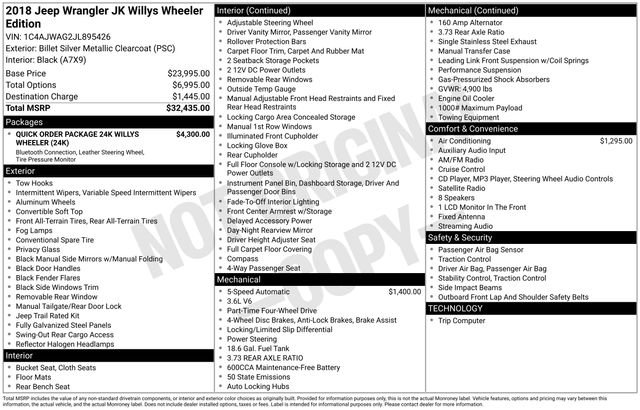 Used 2018 Jeep Wrangler Sport image 15