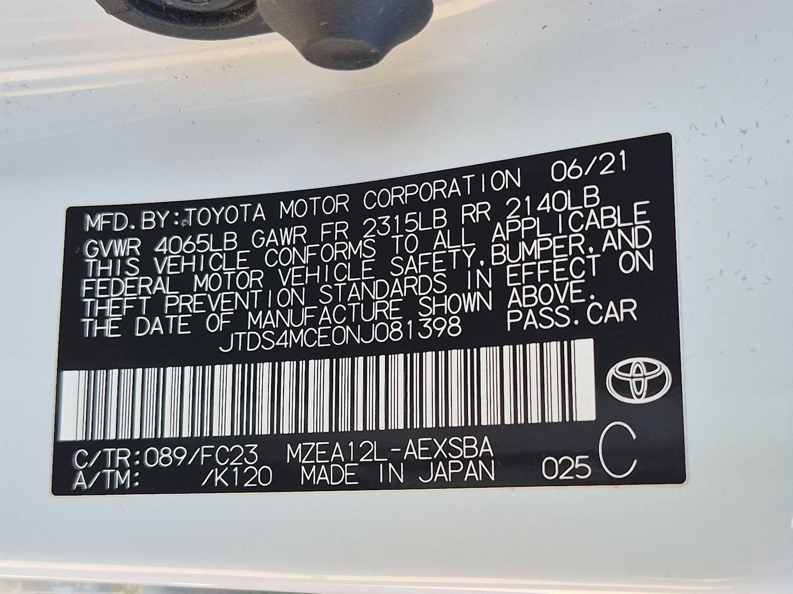 Used 2022 Toyota Corolla SE w/ Carpet Mat Package (TMS) FWD image 31