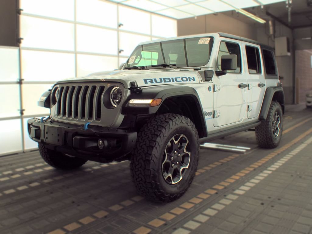 Used 2023 Jeep Wrangler Unlimited Rubicon 4xe w/ Steel Bumper Group AWD/4WD image 1