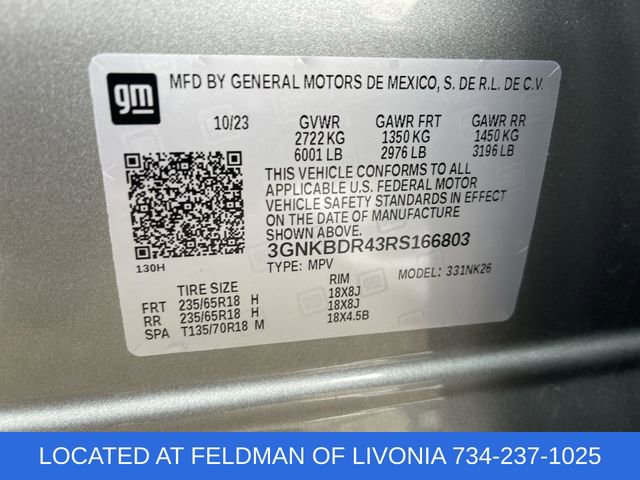 Used 2024 Chevrolet Blazer LT w/ LPO, Floor Liner Package image 32