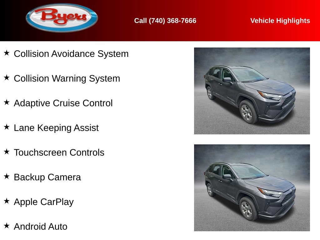 Used 2025 Toyota RAV4 LE AWD/4WD image 10