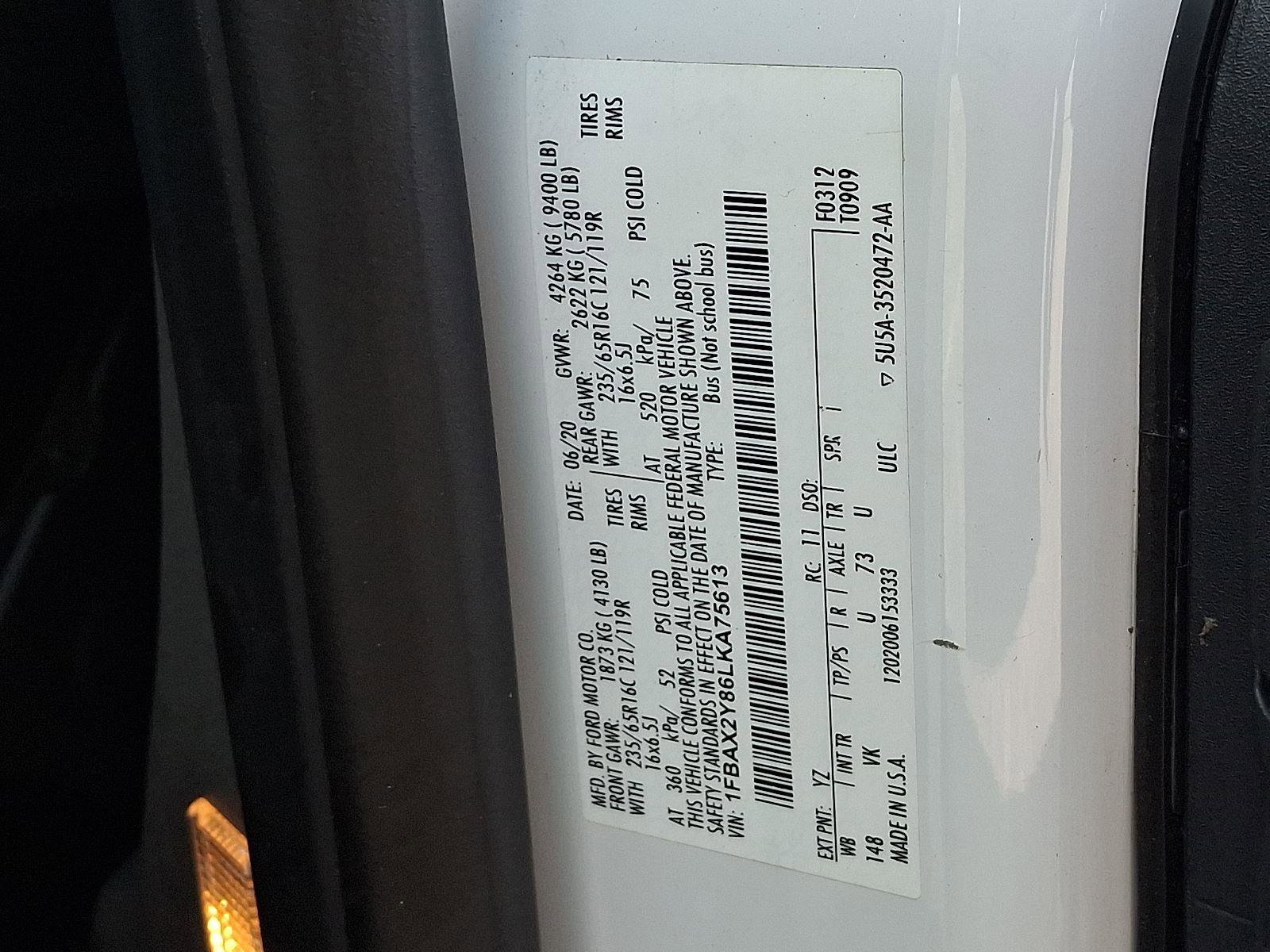 Used 2020 Ford Transit 350 XL image 25