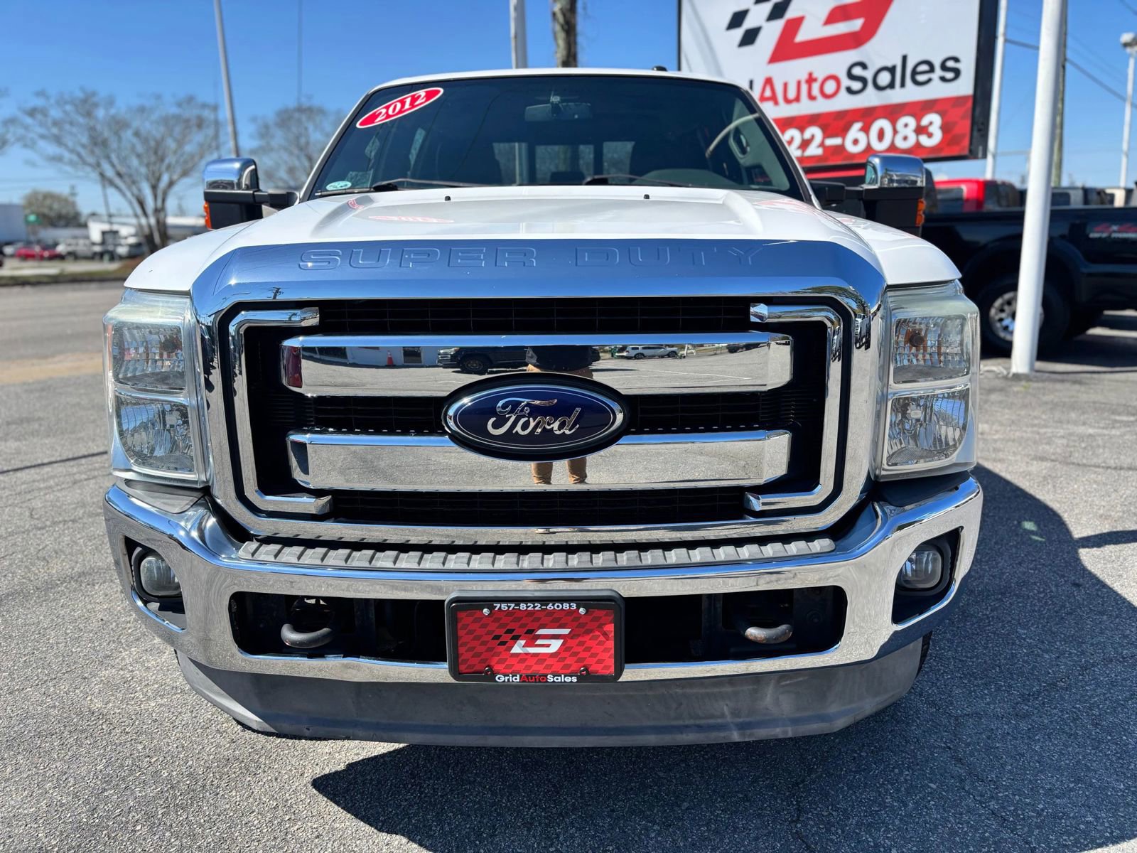 Used 2012 Ford F250 Lariat w/ Chrome Pkg AWD/4WD image 8