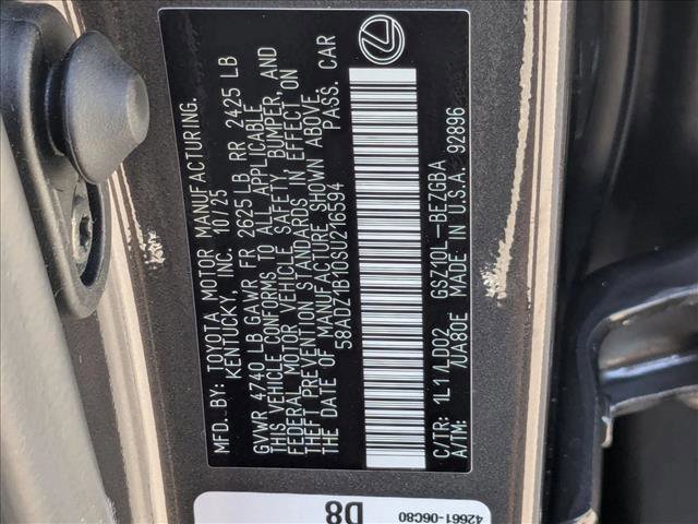 New 2025 Lexus ES 350 w/ Premium Package image 16