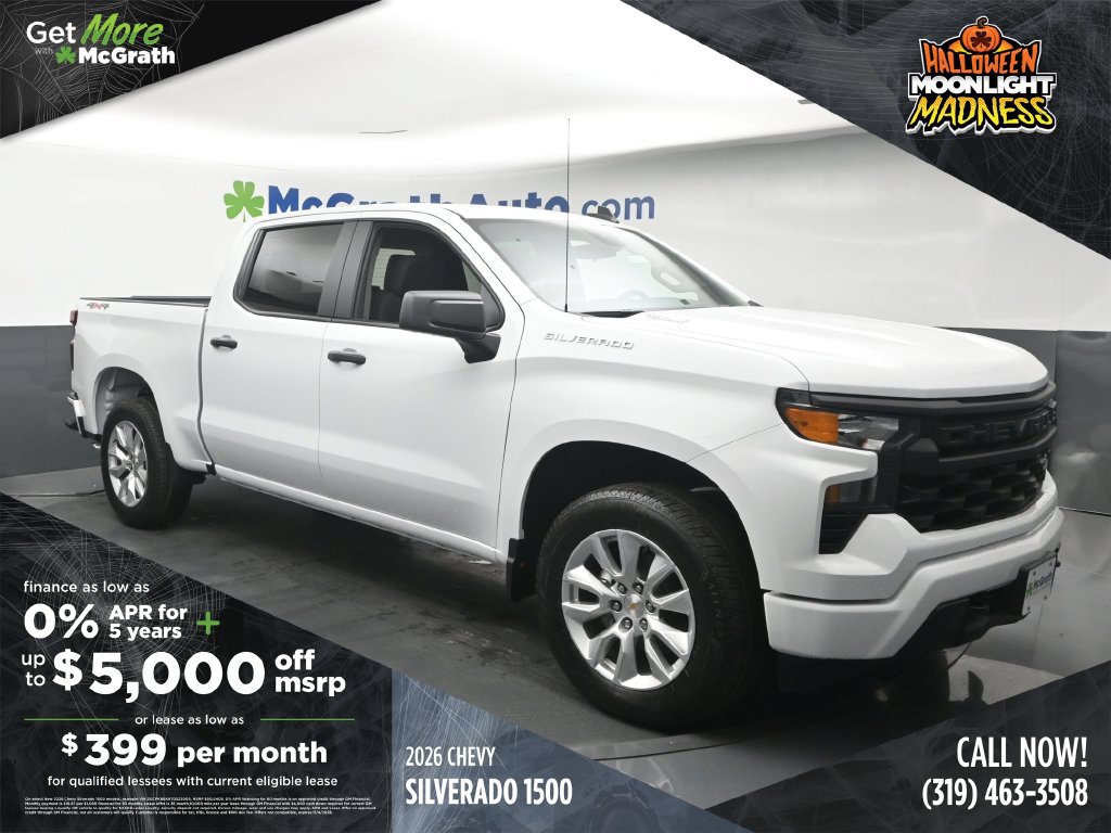 New 2026 Chevrolet Silverado 1500 Custom AWD/4WD image 1
