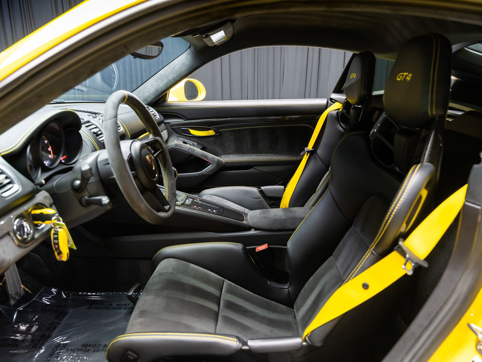 Used 2016 Porsche Cayman GT4 w/ Sport Chrono Package RWD image 47