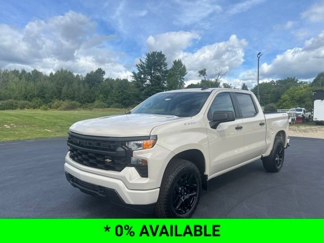 New 2026 Chevrolet Silverado 1500 Custom w/ Turbomax Blackout Package
