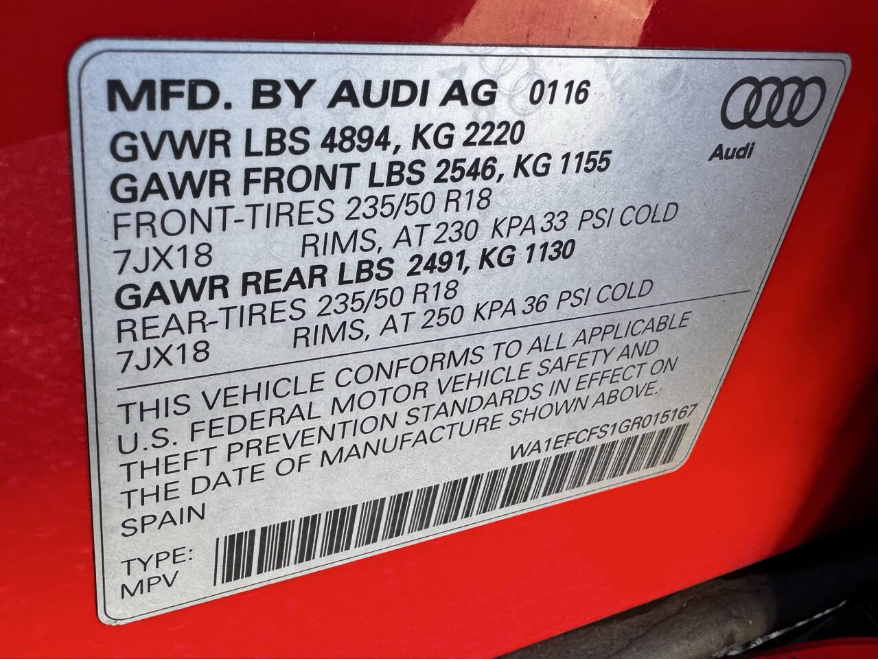 Used 2016 Audi Q3 2.0T Premium Plus image 26