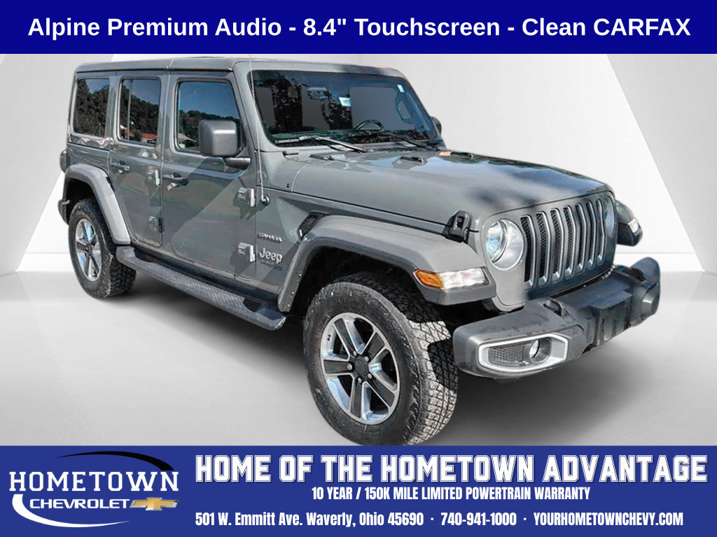 Used 2019 Jeep Wrangler Unlimited Sahara w/ Dual Top Group AWD/4WD image 1