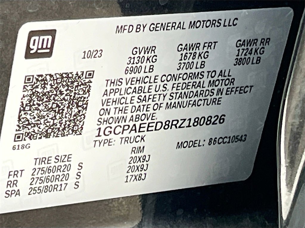 Used 2024 Chevrolet Silverado 1500 LTZ w/ LTZ Convenience Package II image 33