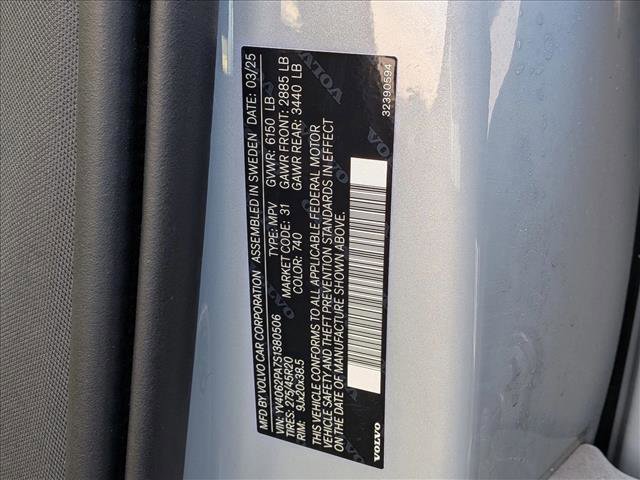 New 2025 Volvo XC90 B6 Core w/ Protection Package Premier image 20