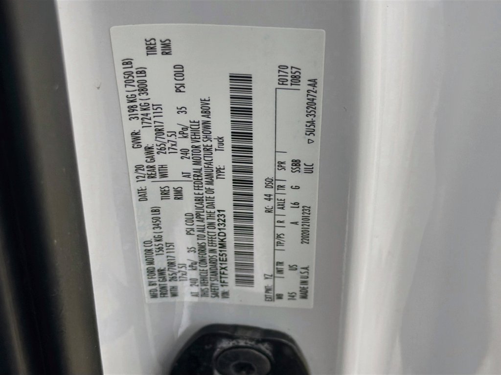 Certified 2021 Ford F150 XLT AWD/4WD image 29