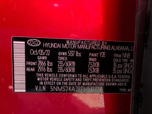 Used 2023 Hyundai Santa Fe SEL w/ Cargo Package FWD image 25