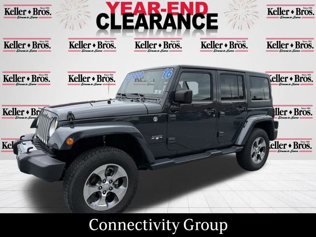 Used 2016 Jeep Wrangler Unlimited Sahara w/ Connectivity Group image 3