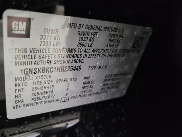 Used 2017 Chevrolet Tahoe LT w/ Z71 Midnight Edition image 53