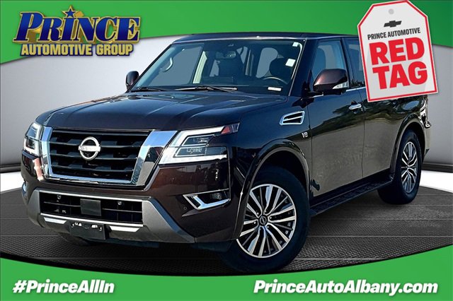 Used 2022 Nissan Armada SL w/ Captain's Chairs Package
